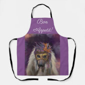 All-over Print Apron Schort (Voorkant)