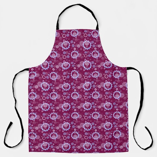 All-over Print Apron Schort (Voorkant)