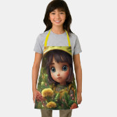 All-over Print Apron Schort (Insitu)