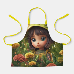 All-over Print Apron Schort