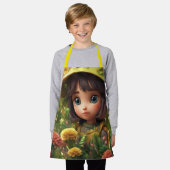 All-over Print Apron Schort (Gedragen)