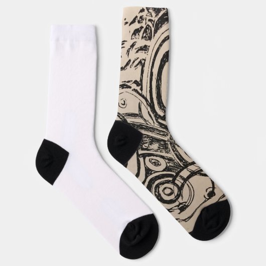 All-over Print Apron Sokken (Rechts)