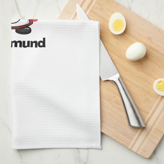 All-Over Print Apron Theedoek (Quarter Fold)