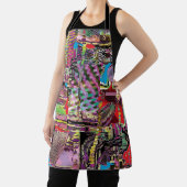 All‑Over Print Apron – Urban Fractals Schort (Insitu)