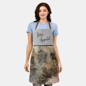 All-over Print Apron van Neutral Response Schort (Gedragen)