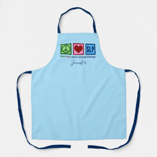 All-over Print Apron van Speech Language Pathology Schort