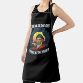 All-Over Print Apron Where is the quay, where is t Schort (Insitu)