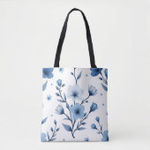 All-Over-Print Bloemen Tas (Voorkant)