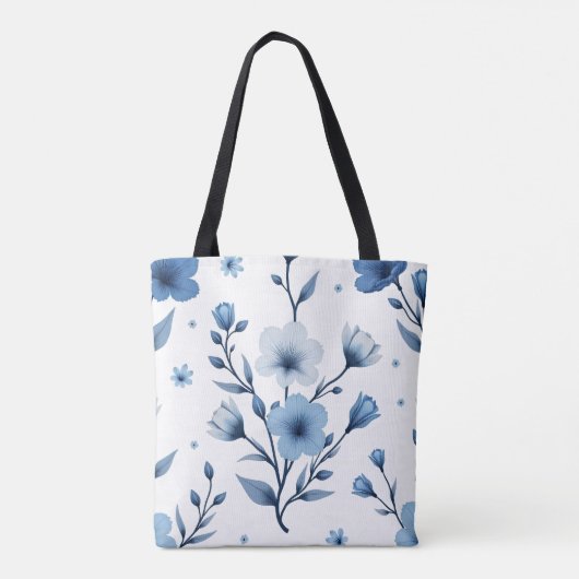 All-Over-Print Bloemen Tas (Achterkant)