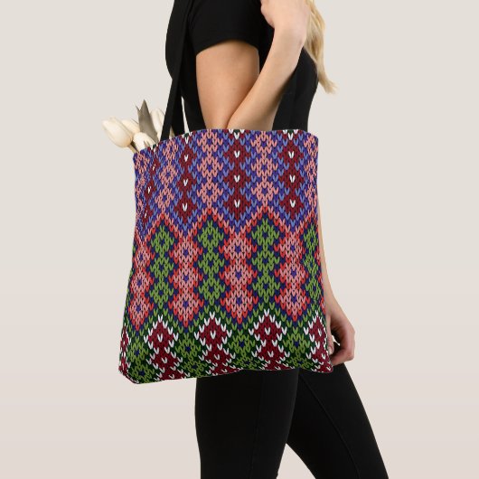 All-Over-Print Boodschappentas, Midden! Tote Bag (Dichtbij)