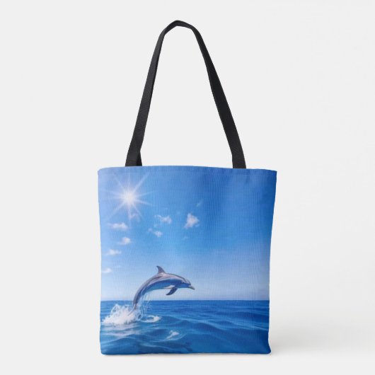 All-Over-Print Canvas Tas (Achterkant)