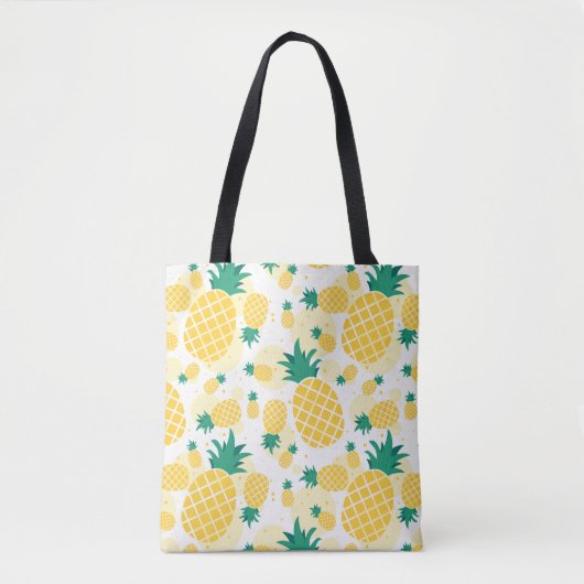 All-Over-Print Canvas tas ananas (Voorkant)