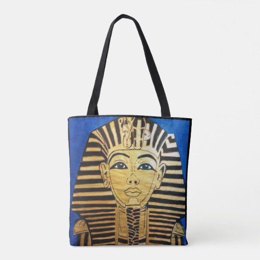 All-Over-Print Canvas tas "Egyptian Style" (Achterkant)