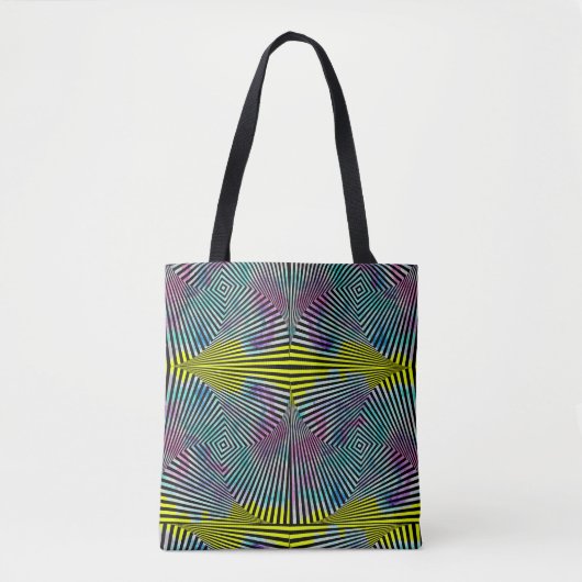 All-Over-Print Canvas tas – Gemiddeld (Voorkant)