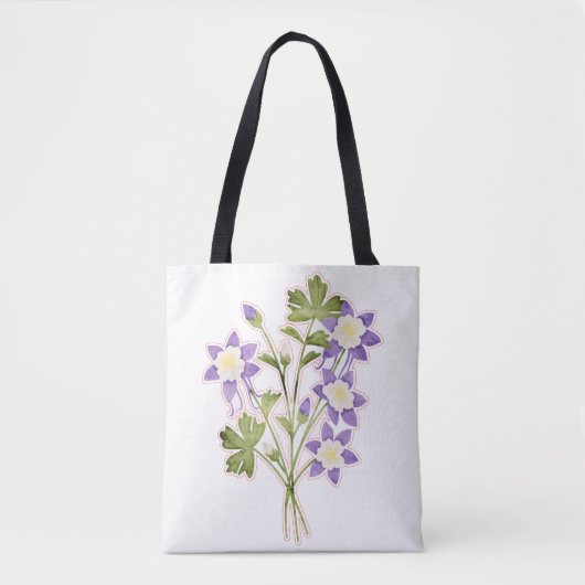 All-Over-Print Canvas tas, gemiddeld Tote Bag (Voorkant)