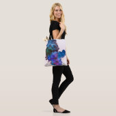 All-Over-Print Canvas tas, gemiddeld Tote Bag (Op model)