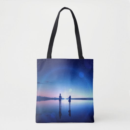 All-Over-Print Canvas tas, gemiddeld Tote Bag (Voorkant)