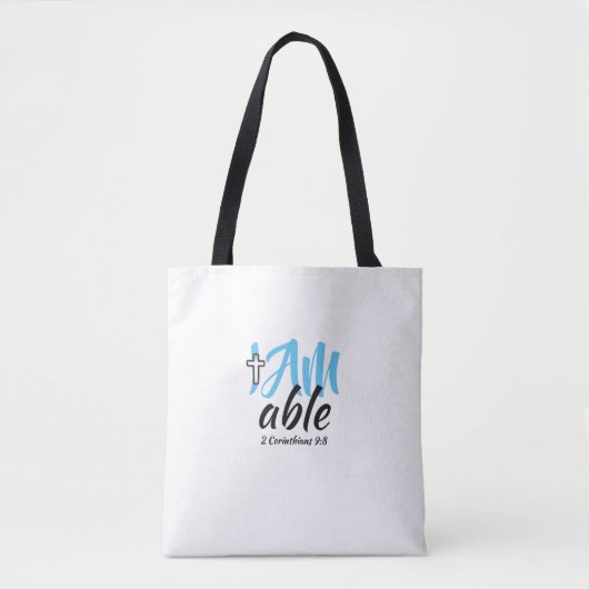 All-Over-Print Canvas tas, gemiddeld Tote Bag (Voorkant)