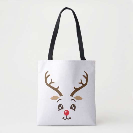 All-Over-Print Canvas tas, gemiddeld Tote Bag (Voorkant)