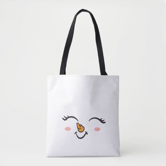 All-Over-Print Canvas tas, gemiddeld Tote Bag (Voorkant)