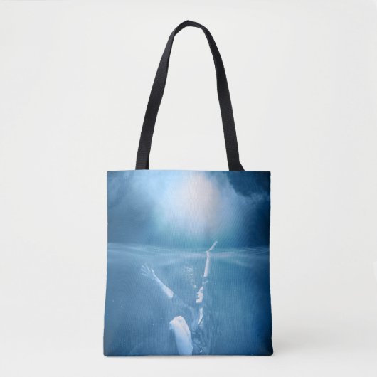 All-Over-Print Canvas tas, gemiddeld Tote Bag (Voorkant)