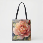 All-Over-Print Canvas tas, gemiddeld Tote Bag (Voorkant)