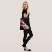 All-Over-Print Canvas tas, gemiddeld Tote Bag (Op model)