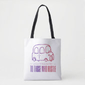 All-Over-Print Canvas tas, gemiddeld Tote Bag (Voorkant)