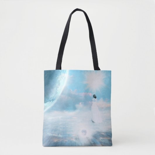 All-Over-Print Canvas tas, gemiddeld Tote Bag (Voorkant)