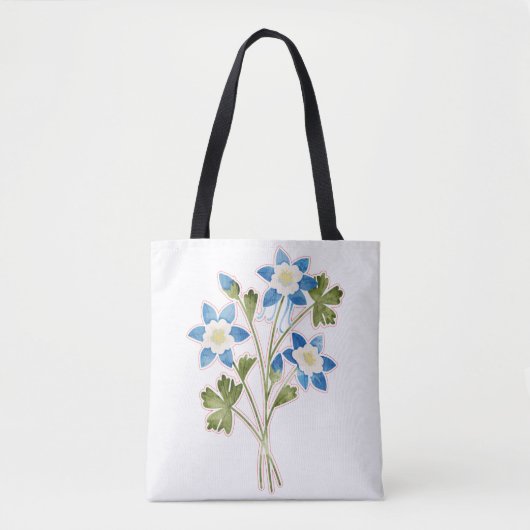All-Over-Print Canvas tas, gemiddeld Tote Bag (Voorkant)