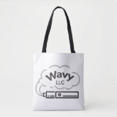 All-Over-Print Canvas tas, gemiddeld Tote Bag (Voorkant)