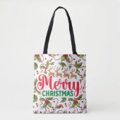 All-Over-Print Canvas tas, gemiddeld Tote Bag (Voorkant)