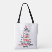 All-Over-Print Canvas tas, gemiddeld Tote Bag (Achterkant)