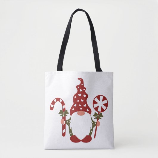 All-Over-Print Canvas tas, gemiddeld Tote Bag (Voorkant)