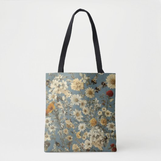 All-Over-Print Canvas tas, gemiddeld Tote Bag (Voorkant)