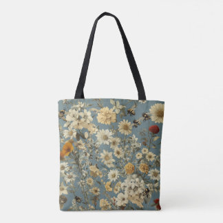 All-Over-Print Canvas tas, gemiddeld Tote Bag