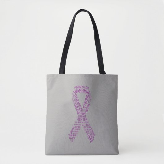 All-Over-Print Canvas tas, gemiddeld Tote Bag (Voorkant)