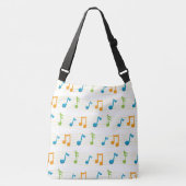All-Over-Print Canvas tas, groot Crossbody Tas (Voorkant)