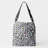 All-Over-Print Canvas tas, groot Crossbody Tas (Voorkant)
