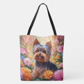 All-Over-Print Canvas tas, groot Tote Bag (Achterkant)