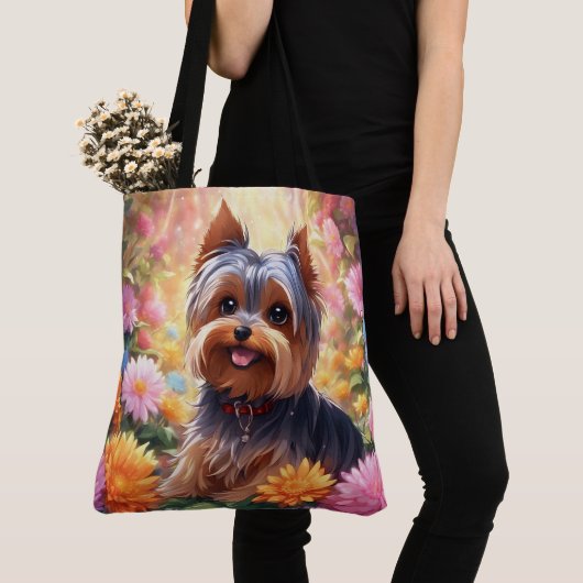 All-Over-Print Canvas tas, groot Tote Bag (Dichtbij)