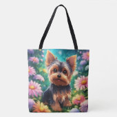 All-Over-Print Canvas tas, groot Tote Bag (Voorkant)