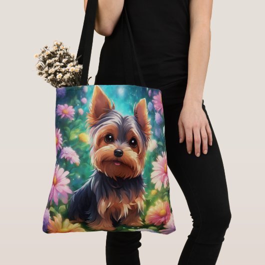 All-Over-Print Canvas tas, groot Tote Bag (Dichtbij)
