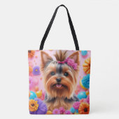 All-Over-Print Canvas tas, groot Tote Bag (Voorkant)
