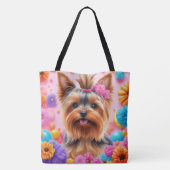 All-Over-Print Canvas tas, groot Tote Bag (Achterkant)