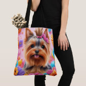 All-Over-Print Canvas tas, groot Tote Bag (Dichtbij)