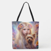 All-Over-Print Canvas tas, groot Tote Bag (Achterkant)