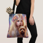 All-Over-Print Canvas tas, groot Tote Bag (Dichtbij)