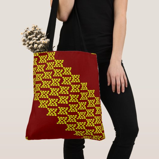 All-Over-Print Canvas tas, groot Tote Bag (Dichtbij)