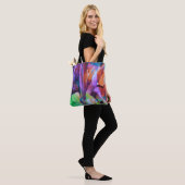 All-over-Print Canvas tas - Kunst met een geweldig (Op model)